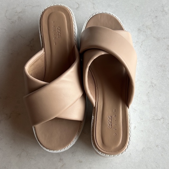 ASOS chunky platform sandals size 7 - Picture 9 of 12